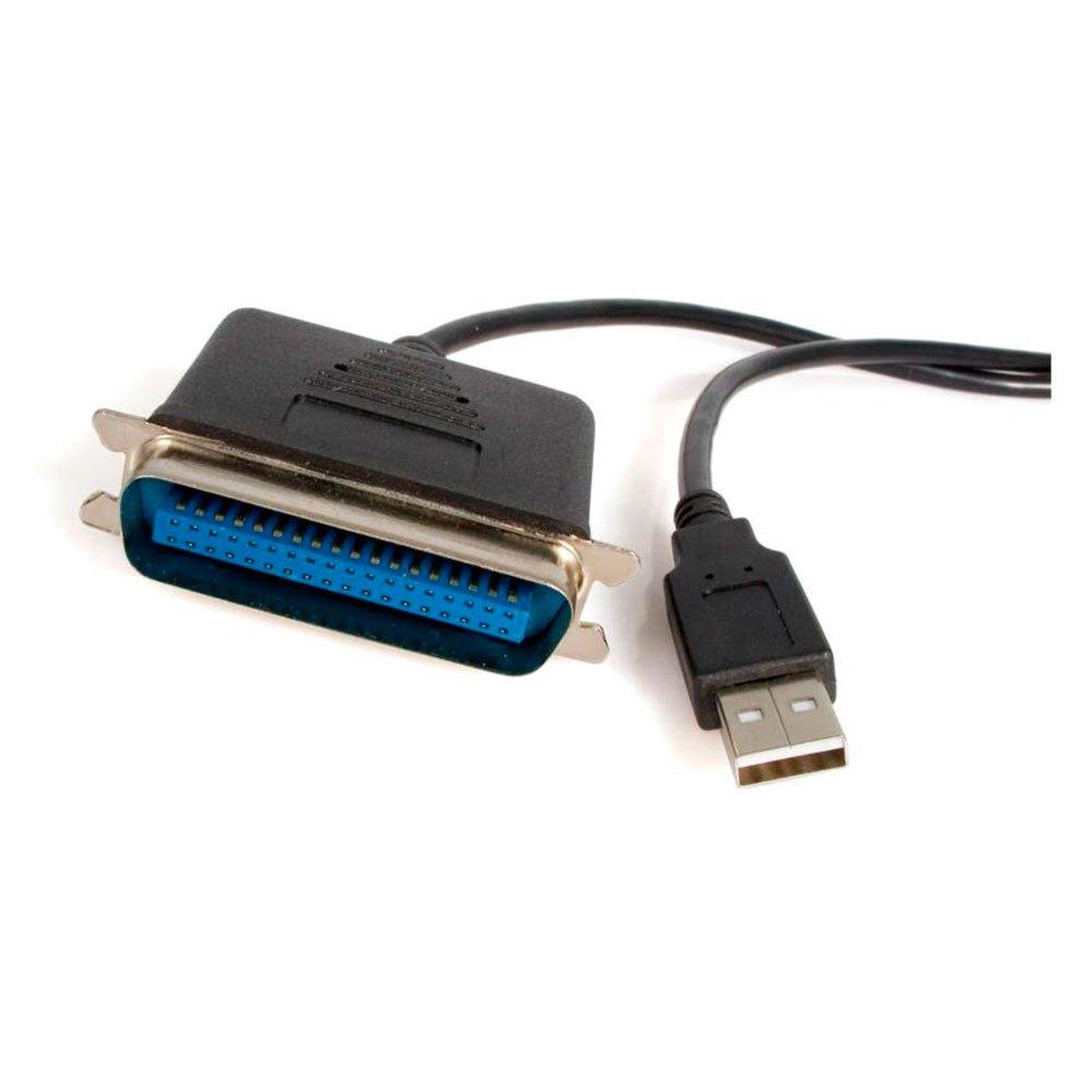 Adaptors | 1.8m USB to Parallel Printer Adapter Black Adaptors Adaptors