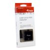 Adaptors | 133384 USB 3.0 To VGA M/F Adapter Grey / Black Adaptors Adaptors