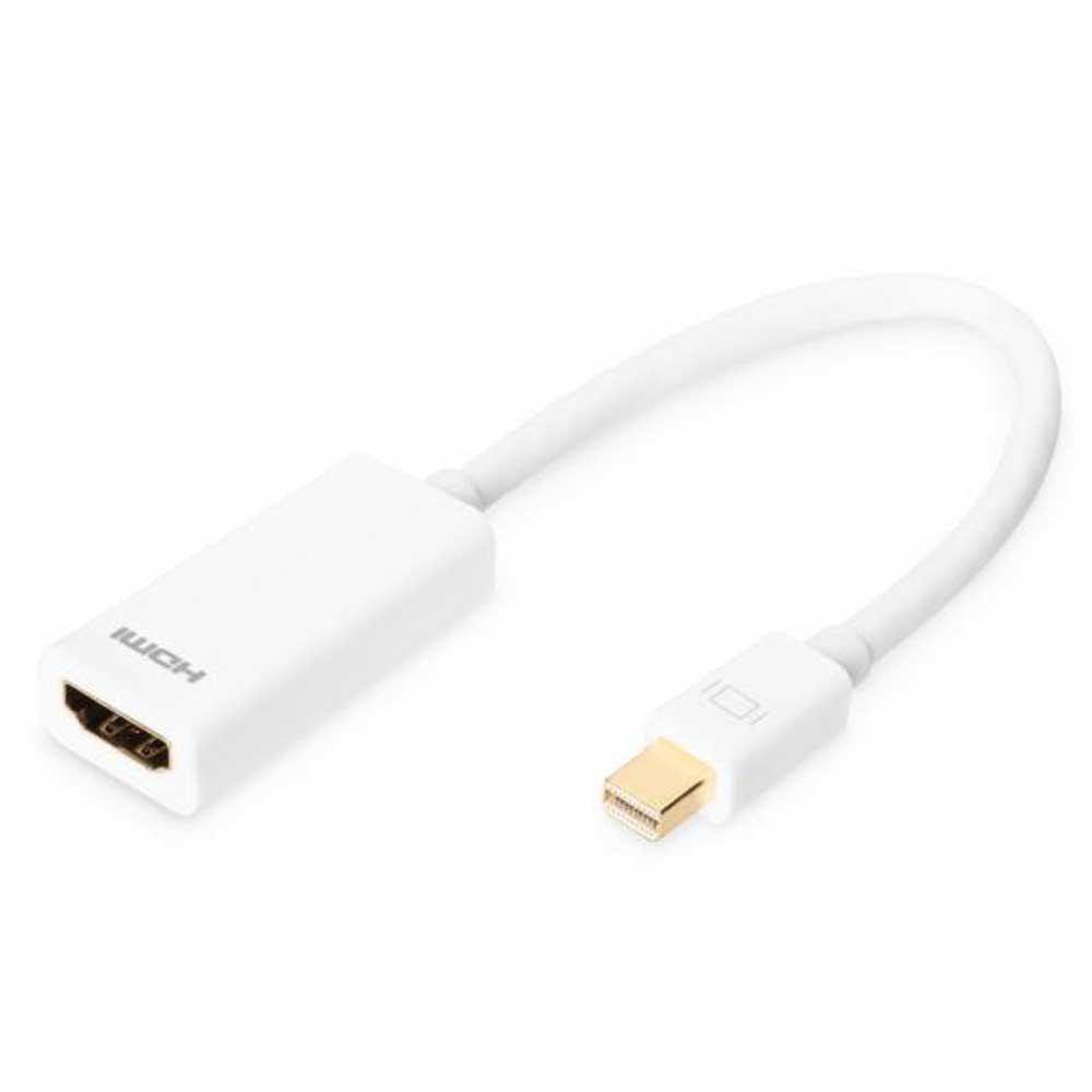 Adaptors | 15 cm HDMI To Mini DisplayPort Adapter White Adaptors Adaptors