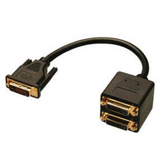 Adaptors | 2 Port DVI Splitter Black Adaptors Adaptors