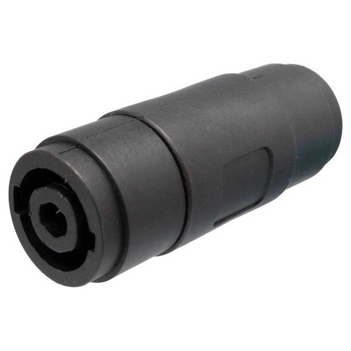 Adaptors | 3524 F/F 4P Speakon Adapter Black Adaptors Adaptors