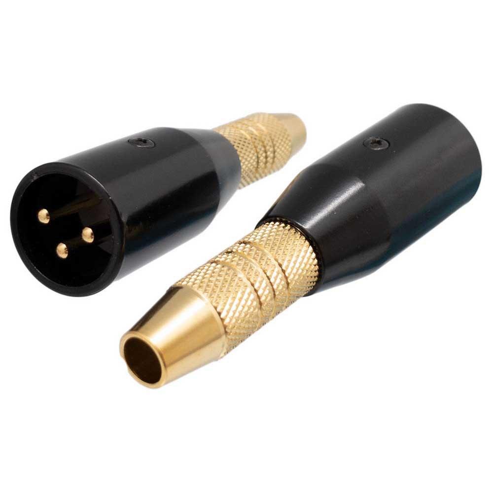 Adaptors | 3981 F/F 6.5 mm Jack To RCA Adapter Black Adaptors Adaptors