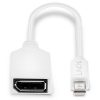 Adaptors | 41021 DisplayPort To Mini DisplayPort 1.4 Cable White Adaptors Adaptors