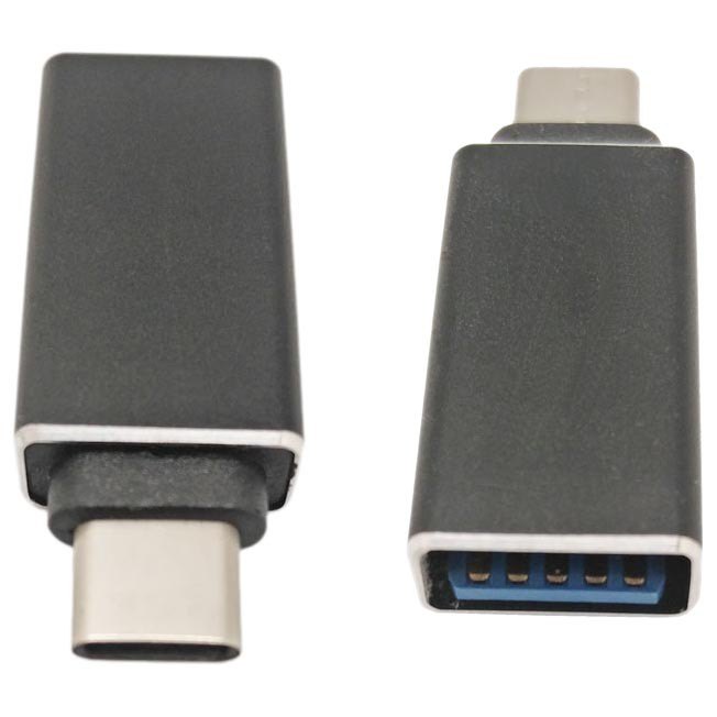 Adaptors | 4156 3.1 USB-C To USB-A Adapter Grey Adaptors Adaptors