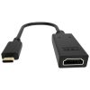 Adaptors | 491971 USB-C To HDMI Adapter Black Adaptors Adaptors