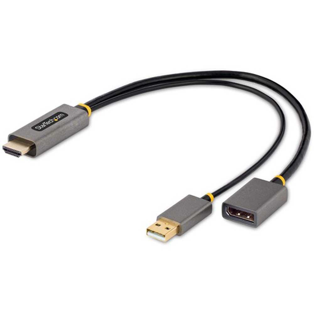 Adaptors | 4K HDR 60Hz HDMI To DisplayPort Adapter Silver Adaptors Adaptors