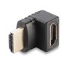 Adaptors | 90 Degree UP HDMI Adapter Black Adaptors Adaptors