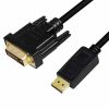 Adaptors | 901437199 DisplayPort To DVI Adapter Black Adaptors Adaptors