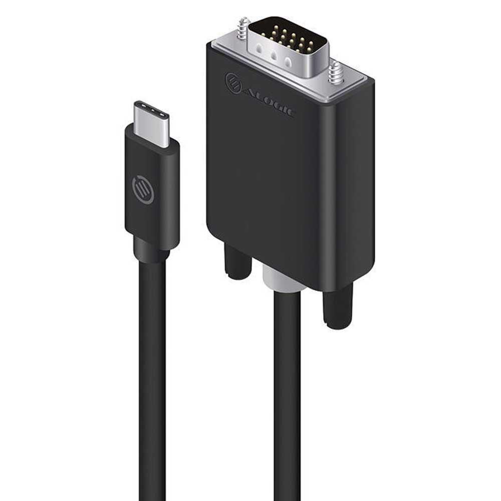 Adaptors | 901733455 2 m USB-C To VGA Adapter Black Adaptors Adaptors