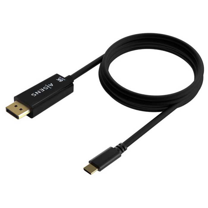 Adaptors | A109-0689 1.8 m USB-A To DisplayPort Adapter Black Adaptors Adaptors