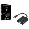 Adaptors | ABBY05B USB-C To VGA Adapter Black Adaptors Adaptors