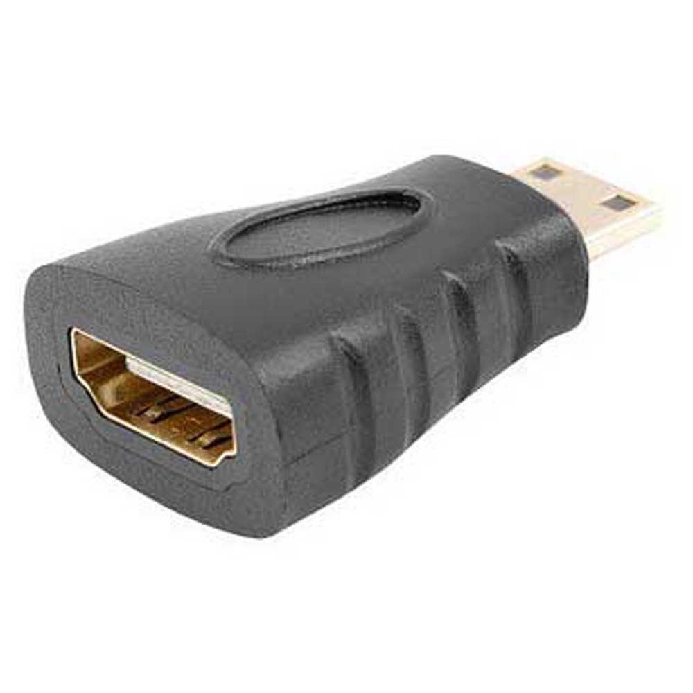 Adaptors | AD-0037-BK HDMI To Mini HDMI Adapter Black Adaptors Adaptors