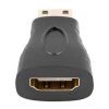 Adaptors | AD-0037-BK HDMI To Mini HDMI Adapter Black Adaptors Adaptors