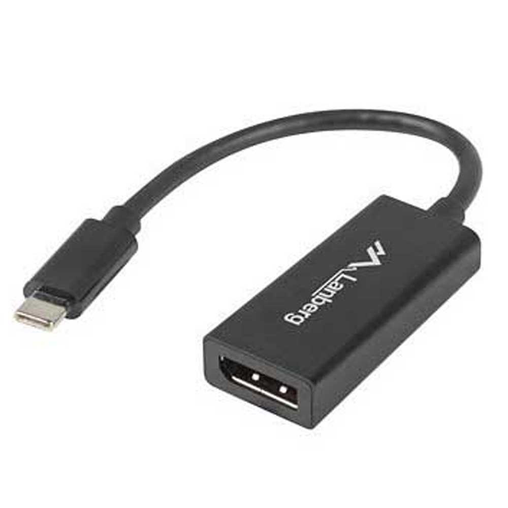 Adaptors | AD-UC-DP-01 15 cm USB-C To DisplayPort Adapter Black Adaptors Adaptors