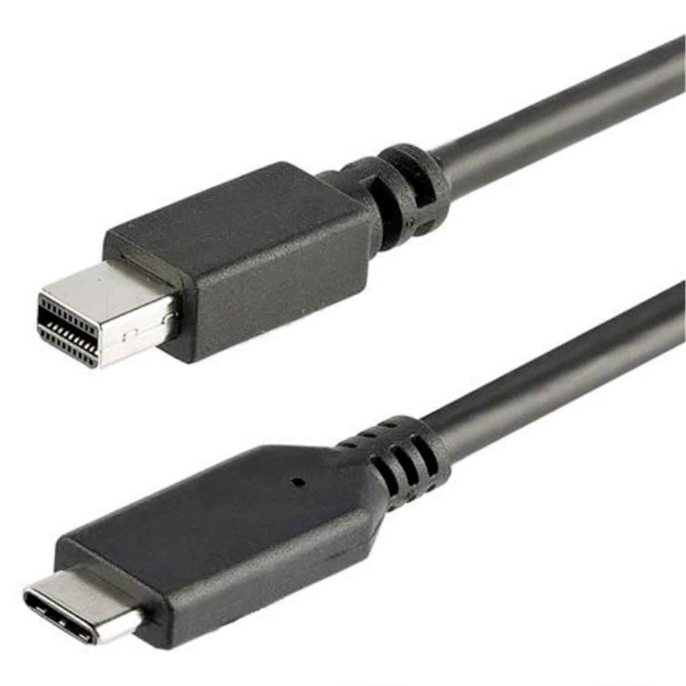 Adaptors | Adapter Cable-USB-C to mDP-4K 60Hz Black Adaptors Adaptors