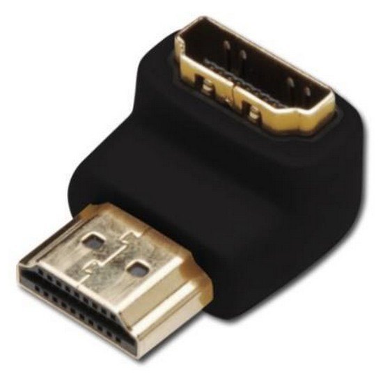 Adaptors | Adapter HDMI With Angle 90 Black Adaptors Adaptors