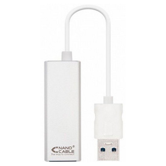 Adaptors | Adapter USB 3.0 To RJ45 Nanowire 10.03.0401 15 cm White Adaptors Adaptors