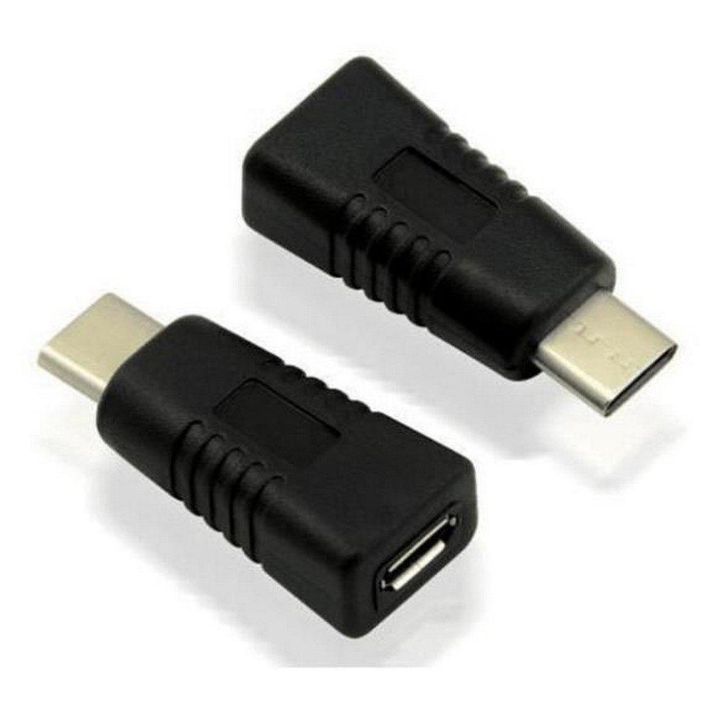 Adaptors | Adapter USB C/Micro USB B M/H OTG Black Adaptors Adaptors