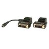 Adaptors | Cat 6 Singlelink 70 m DVI Splitter Black Adaptors Adaptors