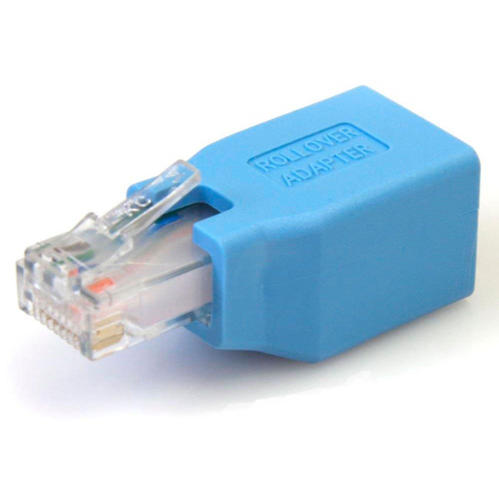 Adaptors | Cisco Console Rollover Adapter Blue Adaptors Adaptors