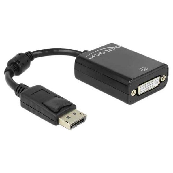 Adaptors | DisplayPort To DVI M/F Adapter 12 cm Black Adaptors Adaptors