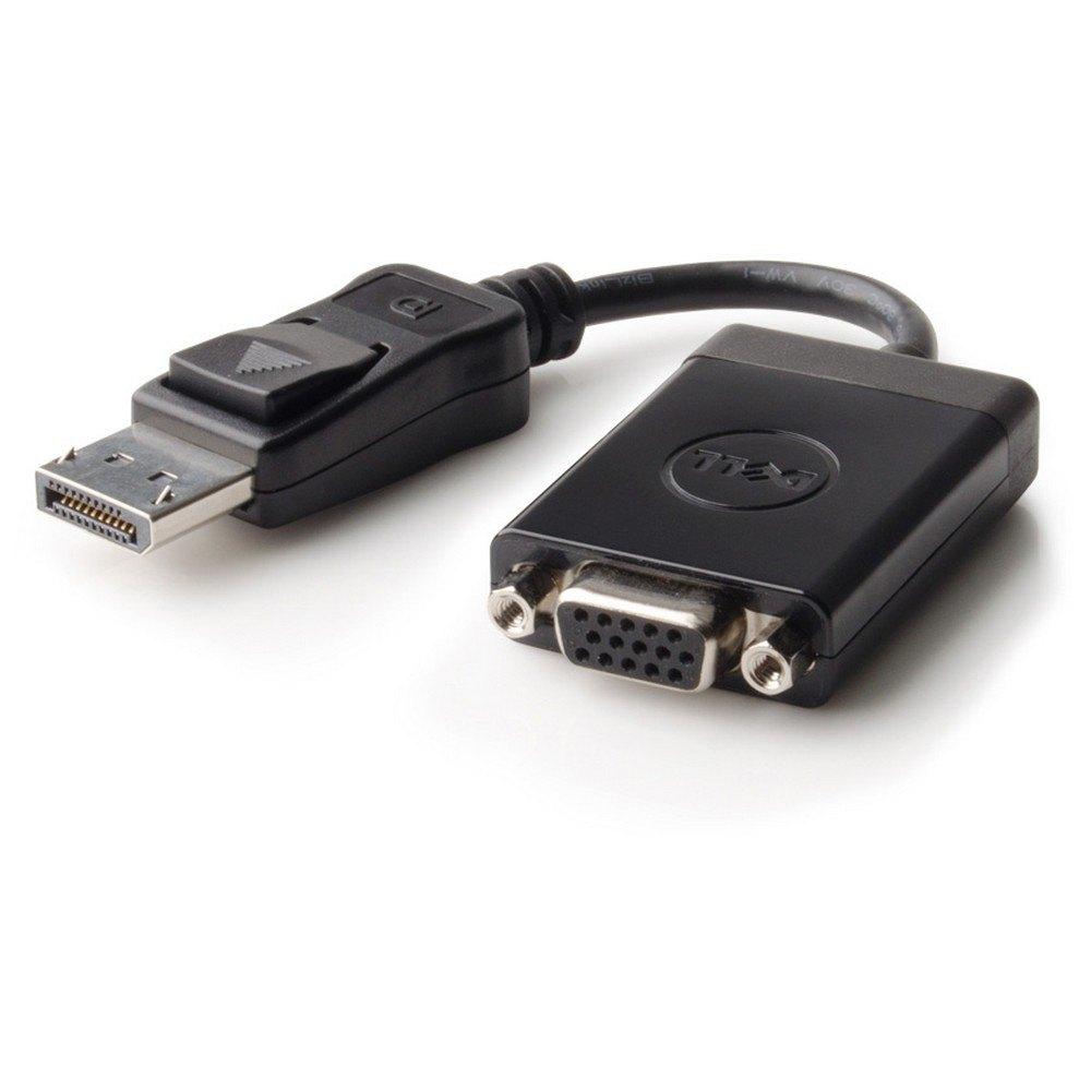 Adaptors | DisplayPort To VGA Adapter Black Adaptors Adaptors