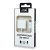 Adaptors | Dual USB-C To Jack Adapter White Adaptors Adaptors