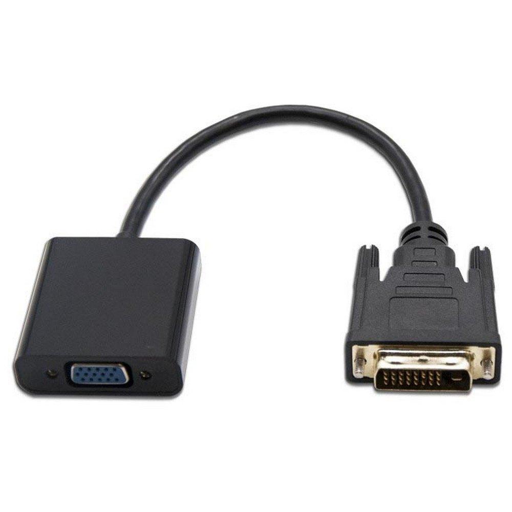 Adaptors | DVI To VGA Adapter 10 cm Black Adaptors Adaptors