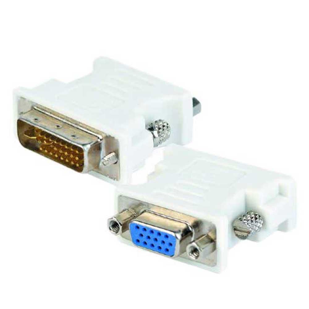 Adaptors | DVI To VGA M/F Adapter White Adaptors Adaptors