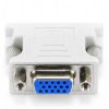 Adaptors | DVI To VGA M/F Adapter White Adaptors Adaptors