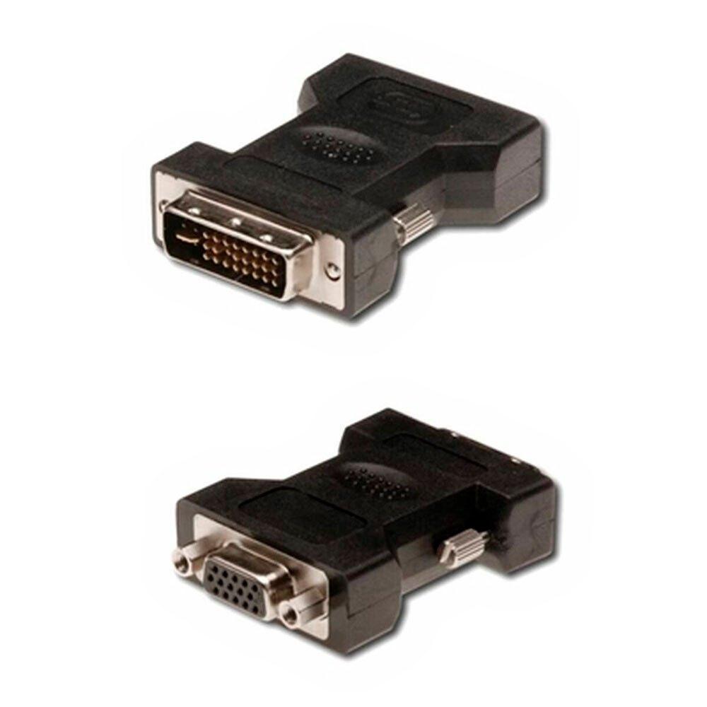 Adaptors | EC1250 DVI To VGA Adapter Black Adaptors Adaptors