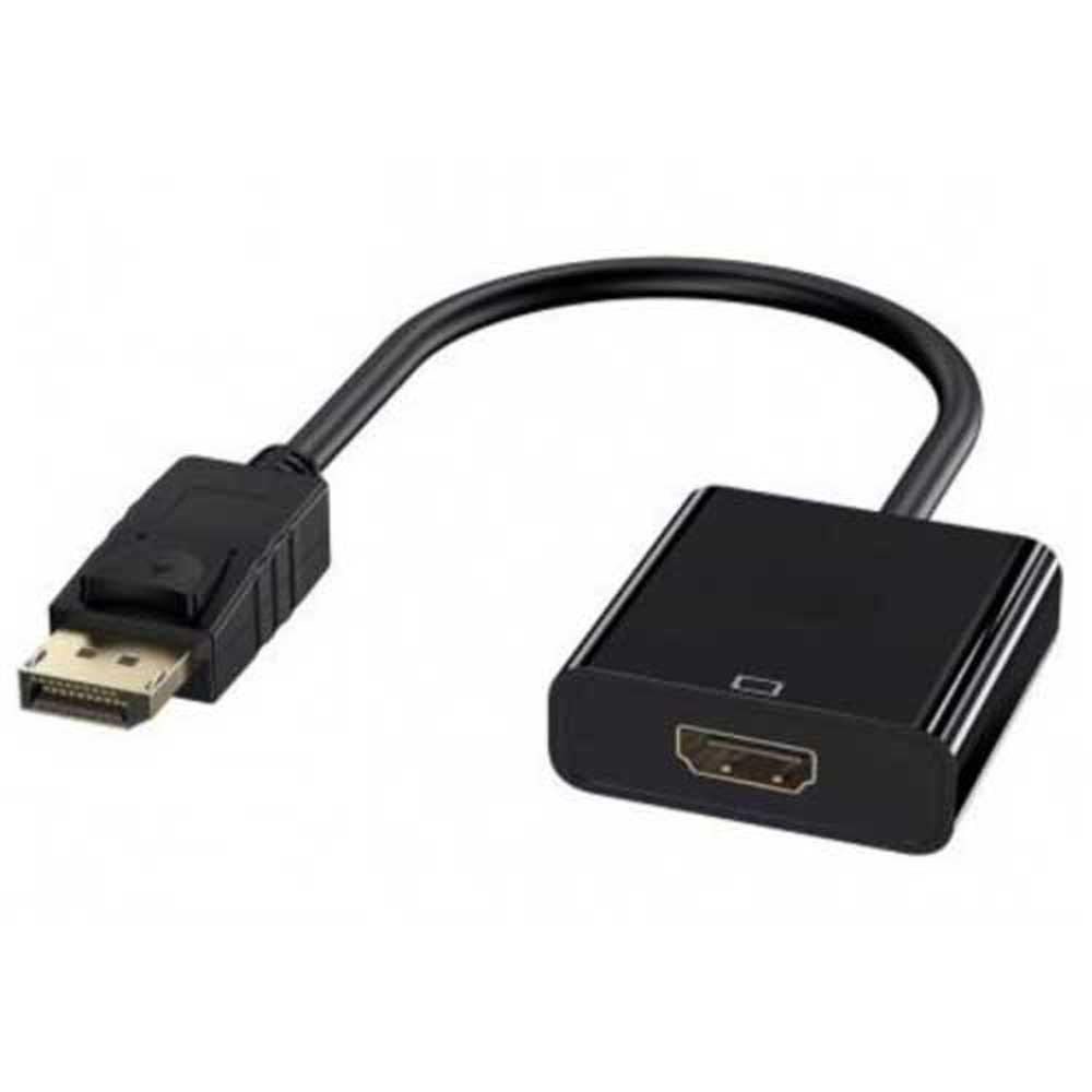 Adaptors | EC1455 DisplayPort-HDMI 15 cm Adapter Black Adaptors Adaptors