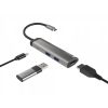 Adaptors | Fowler Slim USB-C To HDMI Adapter Grey Adaptors Adaptors