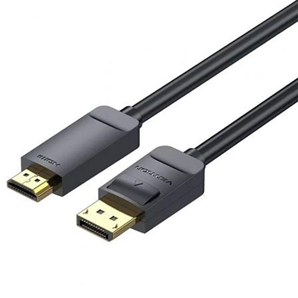 Adaptors | HAGBF 1 m HDMI To DisplayPort Converter Black Adaptors Adaptors