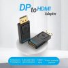 Adaptors | HBKB0 HDMI To DisplayPort Adapter Black Adaptors Adaptors