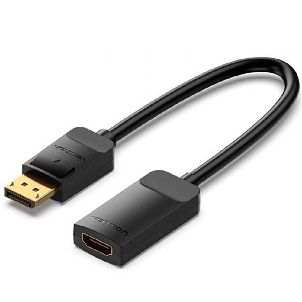 Adaptors | HBZBB 15 cm HDMI To DisplayPort Converter Black Adaptors Adaptors