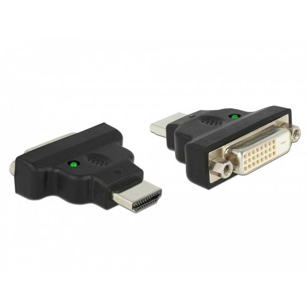 Adaptors | HDMI To DVI-D Adapter Black Adaptors Adaptors