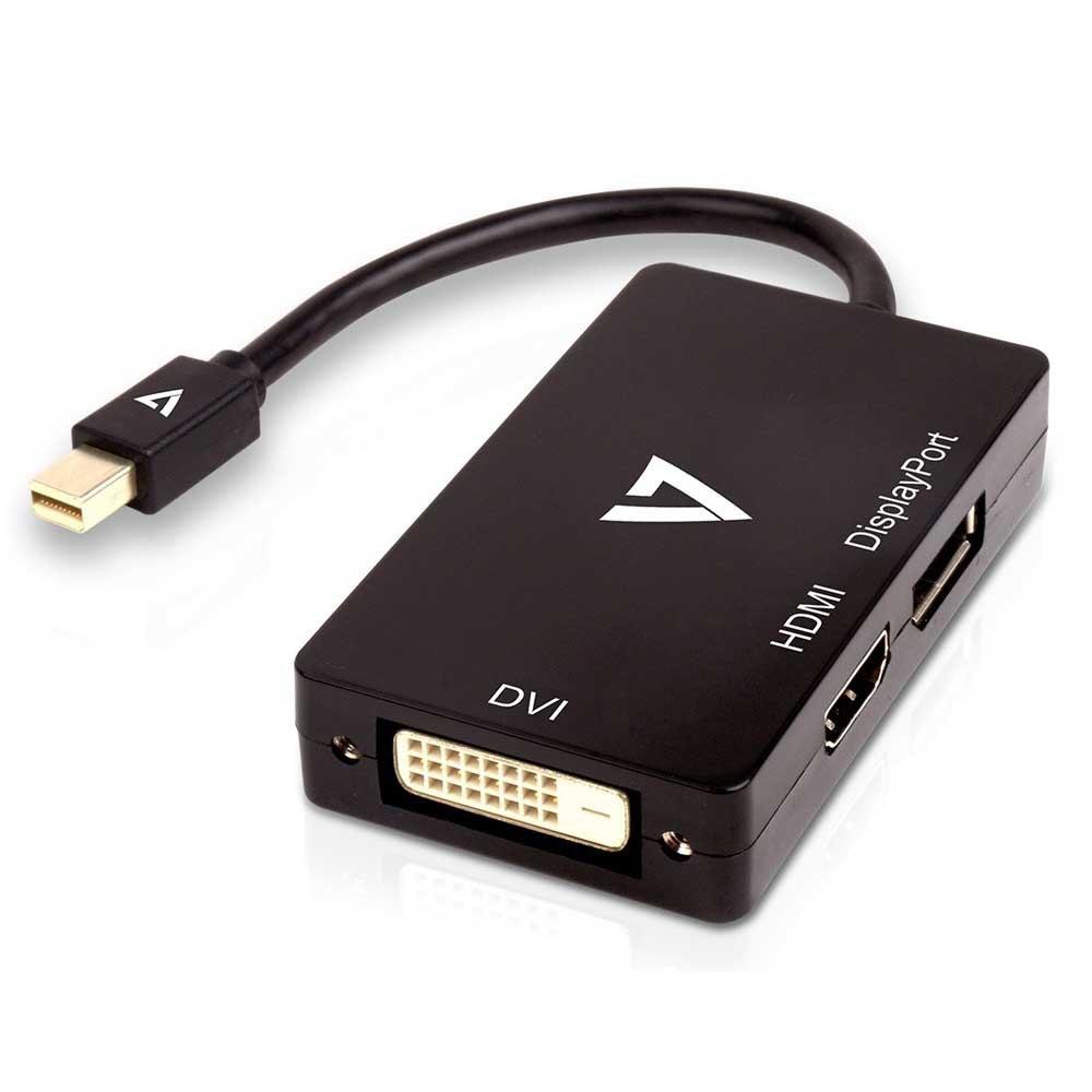 Adaptors | Mini DisplayPort To DisplayPort/DVI/HDMI Adapter Black Adaptors Adaptors