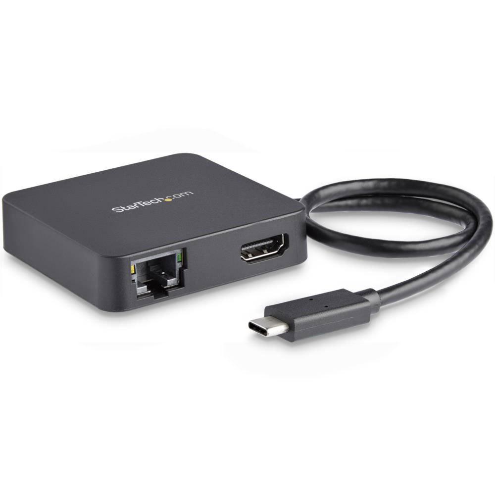 Adaptors | Multiport Adapter USB-C HDMI PD 1x USBA Black Adaptors Adaptors