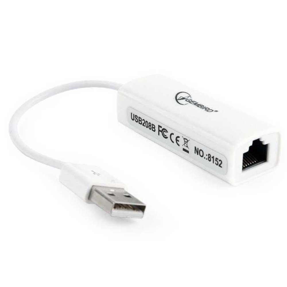 Adaptors | NIC-U2-02 USB/RJ45 Ethernet 10 cm Adapter White Adaptors Adaptors