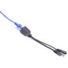 Adaptors | P2 POE Splitter Blue Adaptors Adaptors