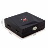 Adaptors | PHHDMISPLITTER4 4K HDMI Switch Grey / Black / Red Adaptors Adaptors