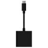 Adaptors | USB C Male To Display Port Female 15 cm Adapter Black Adaptors Adaptors