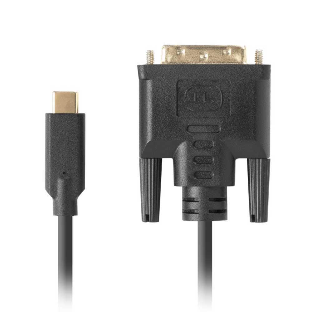 Adaptors | USB-C To DVI Adapter 0.5 m Black Adaptors Adaptors