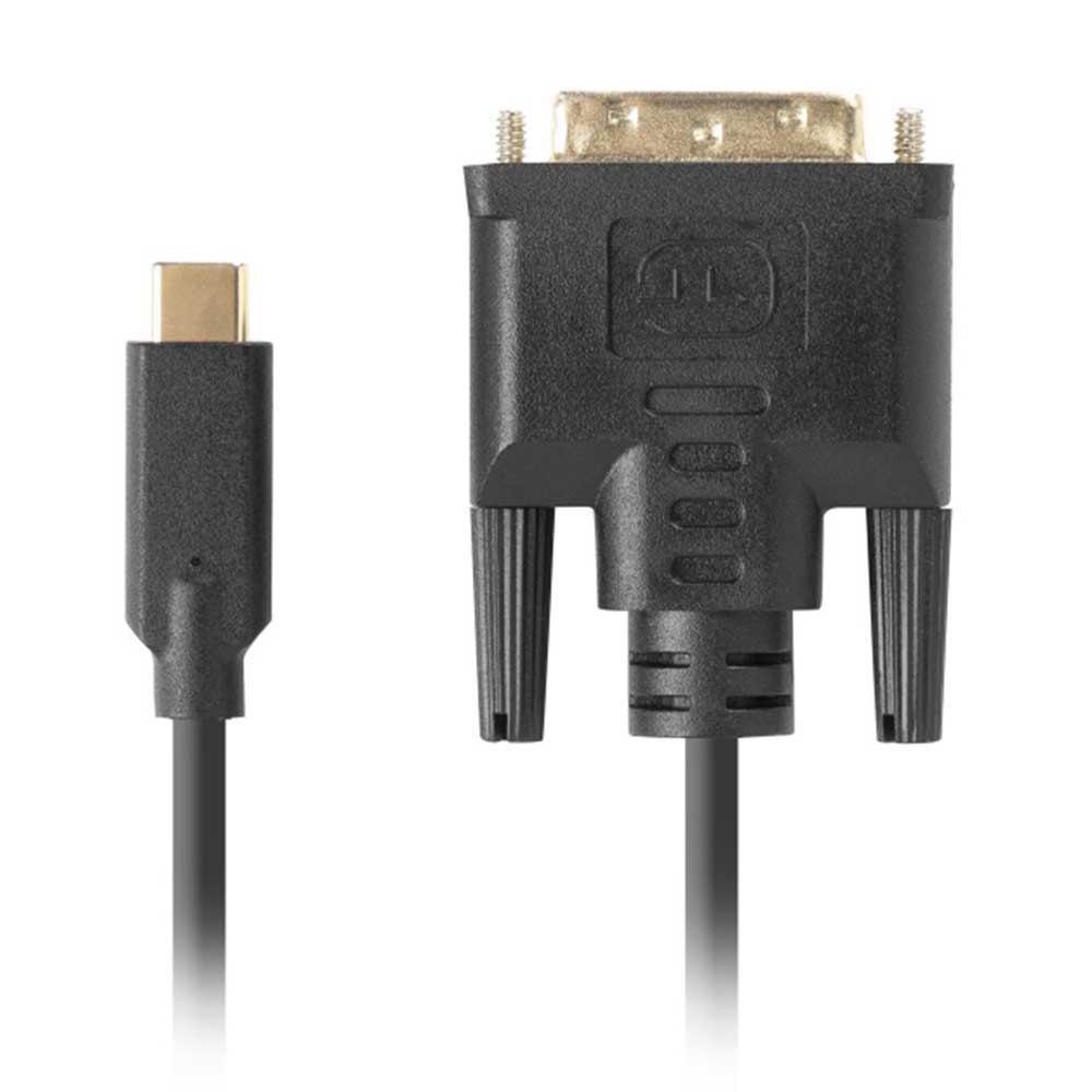 Adaptors | USB-C To DVI Adapter 1.8 m Black Adaptors Adaptors