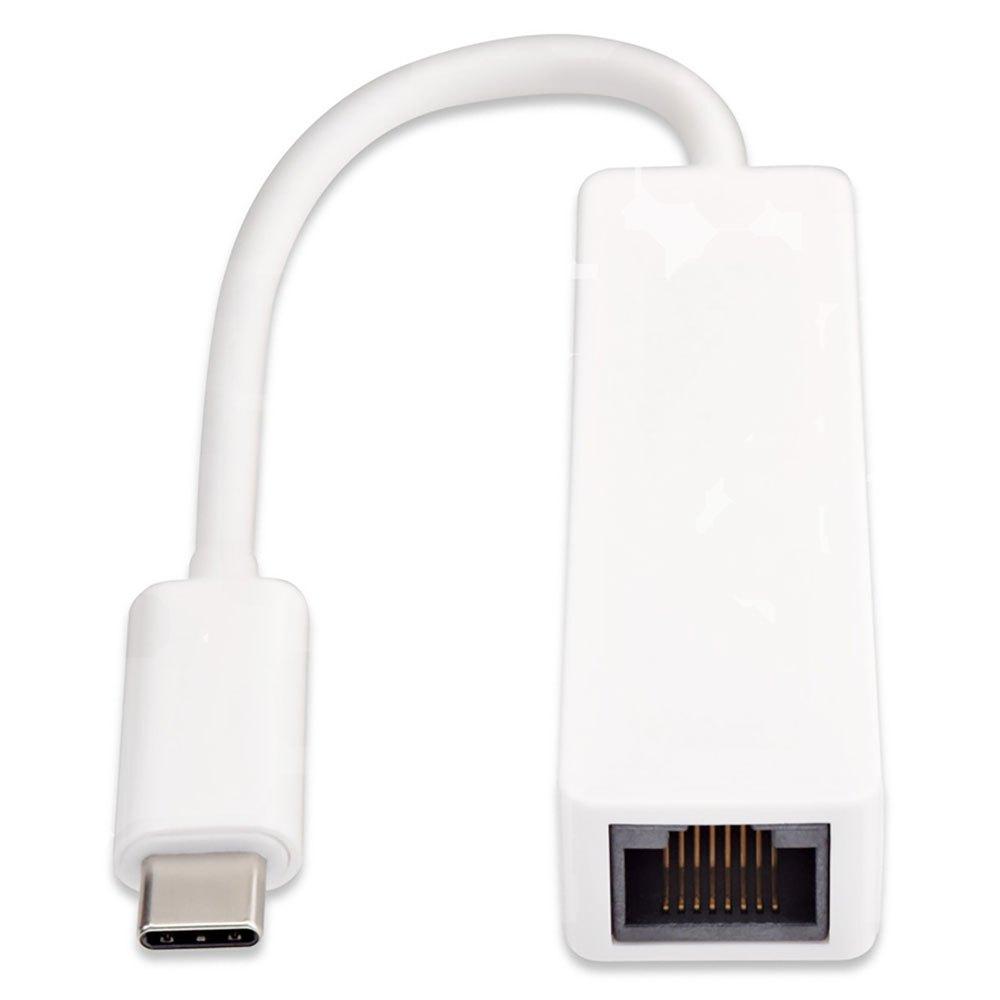 Adaptors | USB C To RJ45 WHITE ADAPTOR Adapter Black Adaptors Adaptors