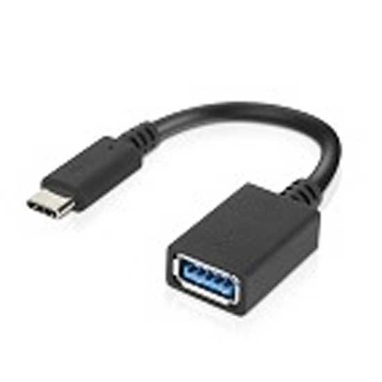 Adaptors | USB-C To USB-A Adapter Bulk Refurbished Black Adaptors Adaptors