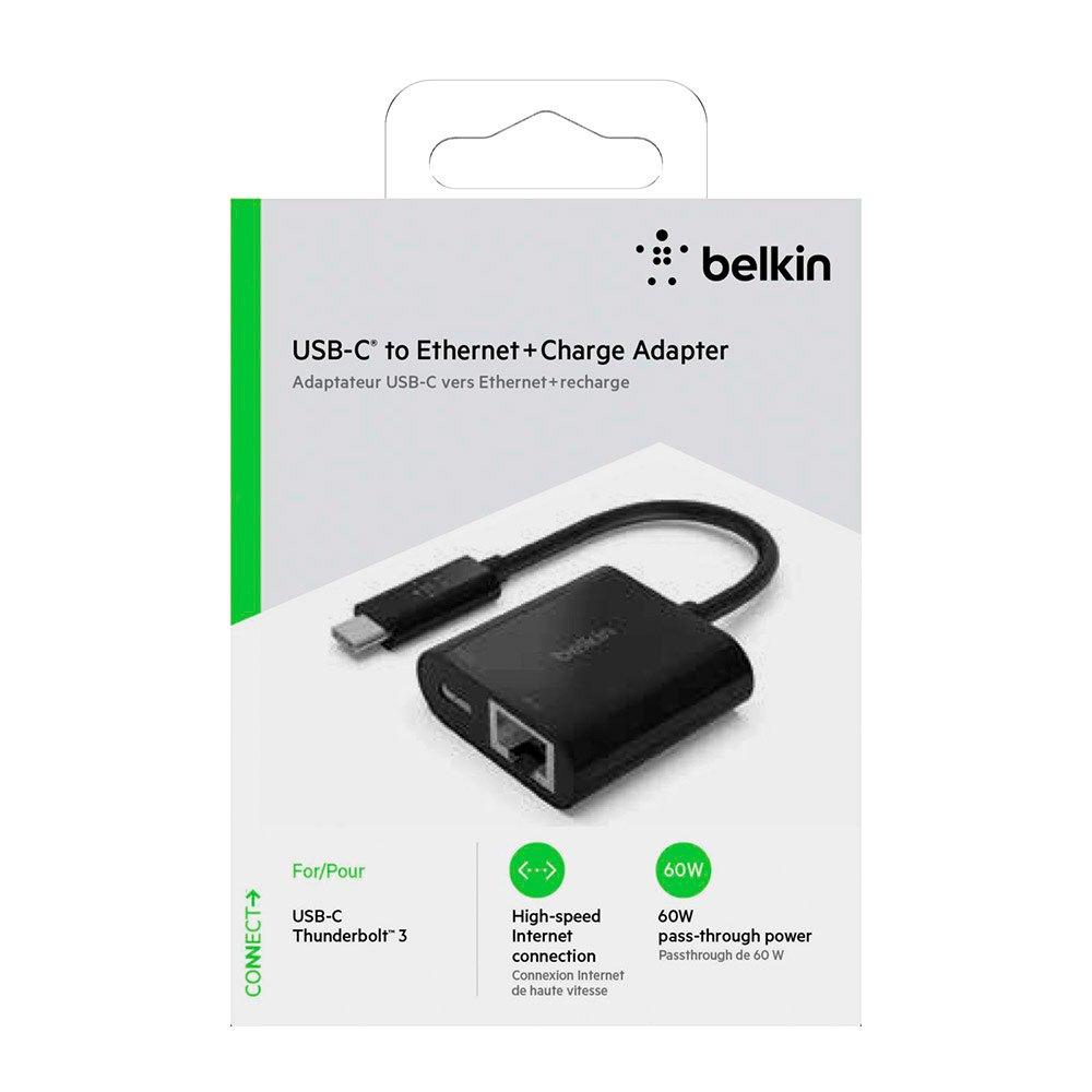 Adaptors | USB-C/Gigabit-Ethernet- 60W PD Adapter Black Adaptors Adaptors