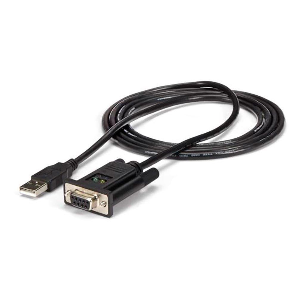 Adaptors | USB to Null Modem Serial DCE Adapter Black Adaptors Adaptors