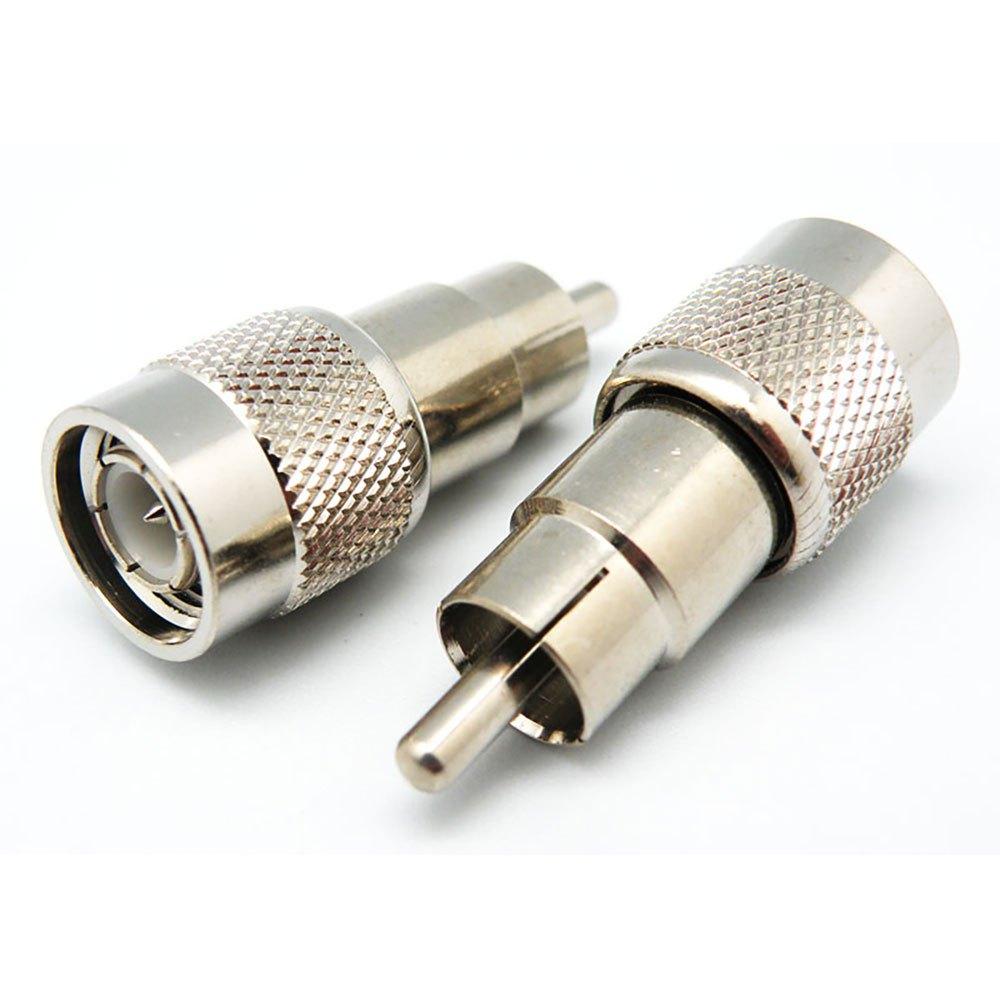 Antennas | 1263 RCA TNC Coaxial Connector Silver Antennas Antennas